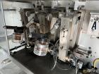 Used Bossar Form & Fill Horizontal Pouch Filler, Model B 1400 D. Capable of speeds up to 110. Size range 50mm to 140mm wide x 50mm to 210mm height. Maximum fill volume 400cc. Setup for 4 sided seal p...