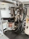 Used Bossar Form & Fill Horizontal Pouch Filler, Model B 1400 D. Capable of speeds up to 110. Size range 50mm to 140mm wide x 50mm to 210mm height. Maximum fill volume 400cc. Setup for 4 sided seal p...