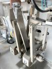 Used Bossar Form & Fill Horizontal Pouch Filler, Model B 1400 D. Capable of speeds up to 110. Size range 50mm to 140mm wide x 50mm to 210mm height. Maximum fill volume 400cc. Setup for 4 sided seal p...