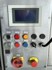 Used Bossar Form & Fill Horizontal Pouch Filler, Model B 1400 D. Capable of speeds up to 110. Size range 50mm to 140mm wide x 50mm to 210mm height. Maximum fill volume 400cc. Setup for 4 sided seal p...