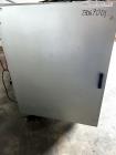 Used Bossar Form & Fill Horizontal Pouch Filler, Model B 1400 D. Capable of speeds up to 110. Size range 50mm to 140mm wide x 50mm to 210mm height. Maximum fill volume 400cc. Setup for 4 sided seal p...