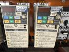 Used Bossar Form & Fill Horizontal Pouch Filler, Model B 1400 D. Capable of speeds up to 110. Size range 50mm to 140mm wide x 50mm to 210mm height. Maximum fill volume 400cc. Setup for 4 sided seal p...