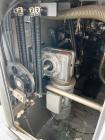 Used Bossar Form & Fill Horizontal Pouch Filler, Model B 1400 D. Capable of speeds up to 110. Size range 50mm to 140mm wide x 50mm to 210mm height. Maximum fill volume 400cc. Setup for 4 sided seal p...