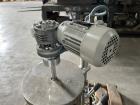 Used Bossar Form & Fill Horizontal Pouch Filler, Model B 1400 D. Capable of speeds up to 110. Size range 50mm to 140mm wide x 50mm to 210mm height. Maximum fill volume 400cc. Setup for 4 sided seal p...