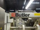 Used Bossar Model B3700D Horizontal Pouch Form  for Dual Head Filler,  Allen-Bradley controls, produces horizontal pouches from 5