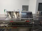Used Bossar Model B3700D Horizontal Pouch Form  for Dual Head Filler,  Allen-Bradley controls, produces horizontal pouches from 5