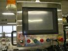 Used Bossar Horizontal Pouch Packing Machine, Model BL 3000. Duplex machine with full stainless steel body suitable for high pressure external washdown. 55 strokes per minute, can handle bag widths o...