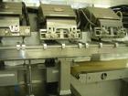 Used Bossar Horizontal Pouch Packing Machine, Model BL 3000. Duplex machine with full stainless steel body suitable for high pressure external washdown. 55 strokes per minute, can handle bag widths o...