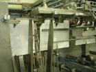 Used Bossar Horizontal Pouch Packing Machine, Model BL 3000. Duplex machine with full stainless steel body suitable for high pressure external washdown. 55 strokes per minute, can handle bag widths o...