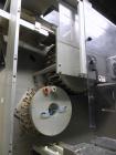 Used Cloud Packaging Systems Pouch Form Fill Seal, model ServOriginal High Speed Pouch Machine (sn 3289). Machine rated for speeds up to 2200 pouches per minute, set up on 2-1/2