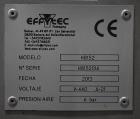 Used Effytec HB-152 Simplex Horizontal Pouch Machine – 100 CPM