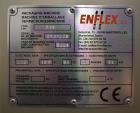 Used Enflex Model F11 Small Footprint Horizontal Form Fill Seal Pouch Machine.
