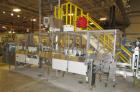 Used Klockner Bartelt Model IM7-14 Horizontal Form Fill Seal Machine with Auger Filler. Rated for speeds up to 100 cpm. Has pouch size range: width 2