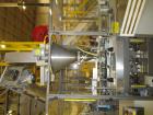 Used Klockner Bartelt Model IM7-14 Horizontal Form Fill Seal Machine with Auger Filler. Rated for speeds up to 100 cpm. Has pouch size range: width 2
