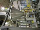 Used Klockner Bartelt Model IM7-14 Horizontal Form Fill Seal Machine with Auger Filler. Rated for speeds up to 100 cpm. Has pouch size range: width 2