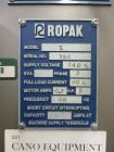 Used Ropak High Speed Rotary Pouch Machine with Volumetric Product Feeder