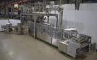 Used SN Machinery (Laudenberg) Model FBM22 Duplex Horizontal Form, Fill and Seal Pouch Machine with Zipper Attachment. Pouching Machine, capable of making stand-up pouches at speeds up to 200 pouches...
