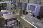 Used SN Machinery (Laudenberg) Model FBM22 Duplex Horizontal Form, Fill and Seal Pouch Machine with Zipper Attachment. Pouching Machine, capable of making stand-up pouches at speeds up to 200 pouches...