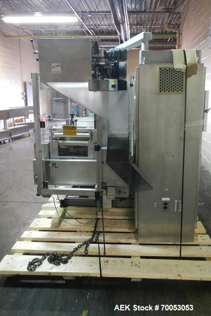 Used One (1) used Uhlmann thermoforming blister packaging machine, model UPS3, with Aylward feeder, Neslab chiller, full controls, reject station, serial# 189, built 1988.