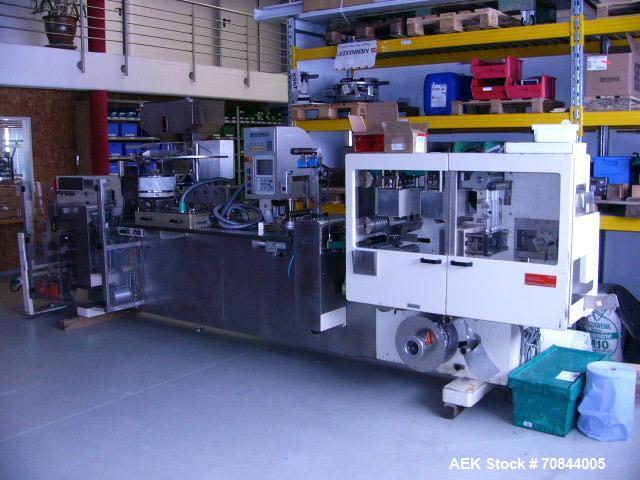 Used Bosch Servac 130 Blister Machine for tablets, dragees and capsules