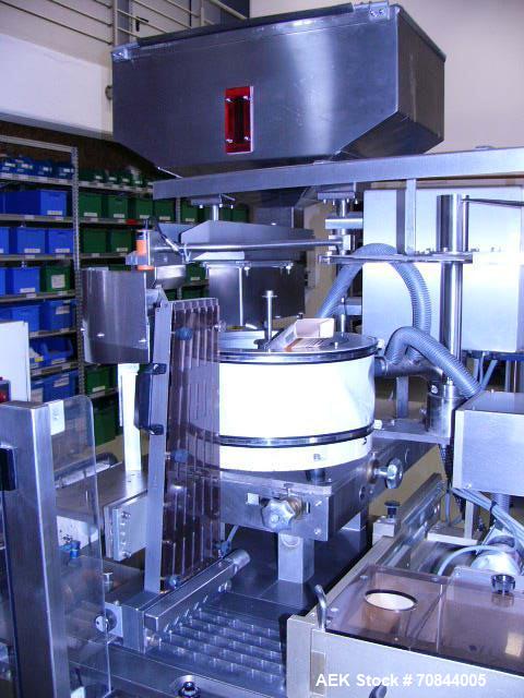 Used Bosch Servac 130 Blister Machine for tablets, dragees and capsules