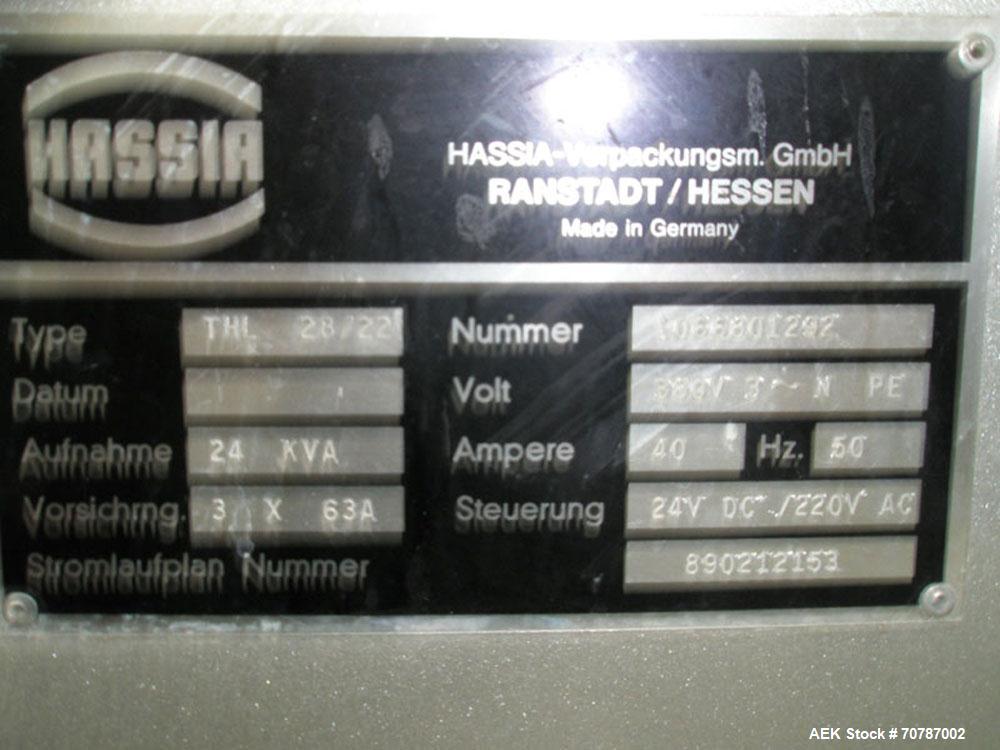 Used Hassie THL 22/28 Form Fill and Seal Machine