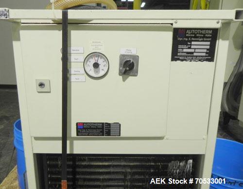 Used Klockner Medipak Model CP-2 EEL Blisterpack Machine. Capable of speeds from 20 to 60 cycles per minute. Max base film width: 150mm. Max film advance (draw off length): 150mm. Max froming depth: ...
