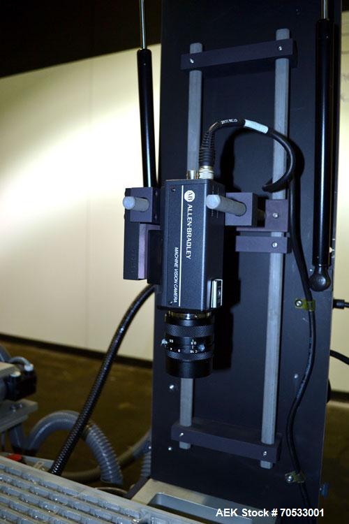 Used Klockner Medipak Model CP-2 EEL Blisterpack Machine. Capable of speeds from 20 to 60 cycles per minute. Max base film width: 150mm. Max film advance (draw off length): 150mm. Max froming depth: ...