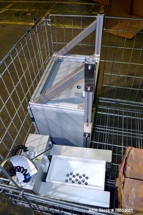 Used Klockner Medipak Model CP-2 EEL Blisterpack Machine. Capable of speeds from 20 to 60 cycles per minute. Max base film width: 150mm. Max film advance (draw off length): 150mm. Max froming depth: ...