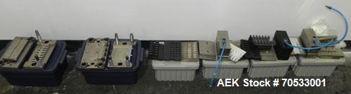 Used Klockner Medipak Model CP-2 EEL Blisterpack Machine. Capable of speeds from 20 to 60 cycles per minute. Max base film width: 150mm. Max film advance (draw off length): 150mm. Max froming depth: ...