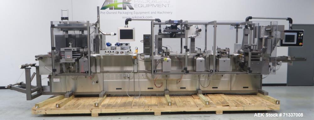 Used Klockner Medipak Model CP-8 Solid Dose Blister Pack Machine