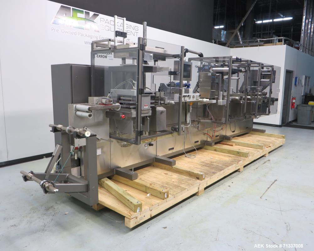 Used Klockner Medipak Model CP-8 Solid Dose Blister Pack Machine