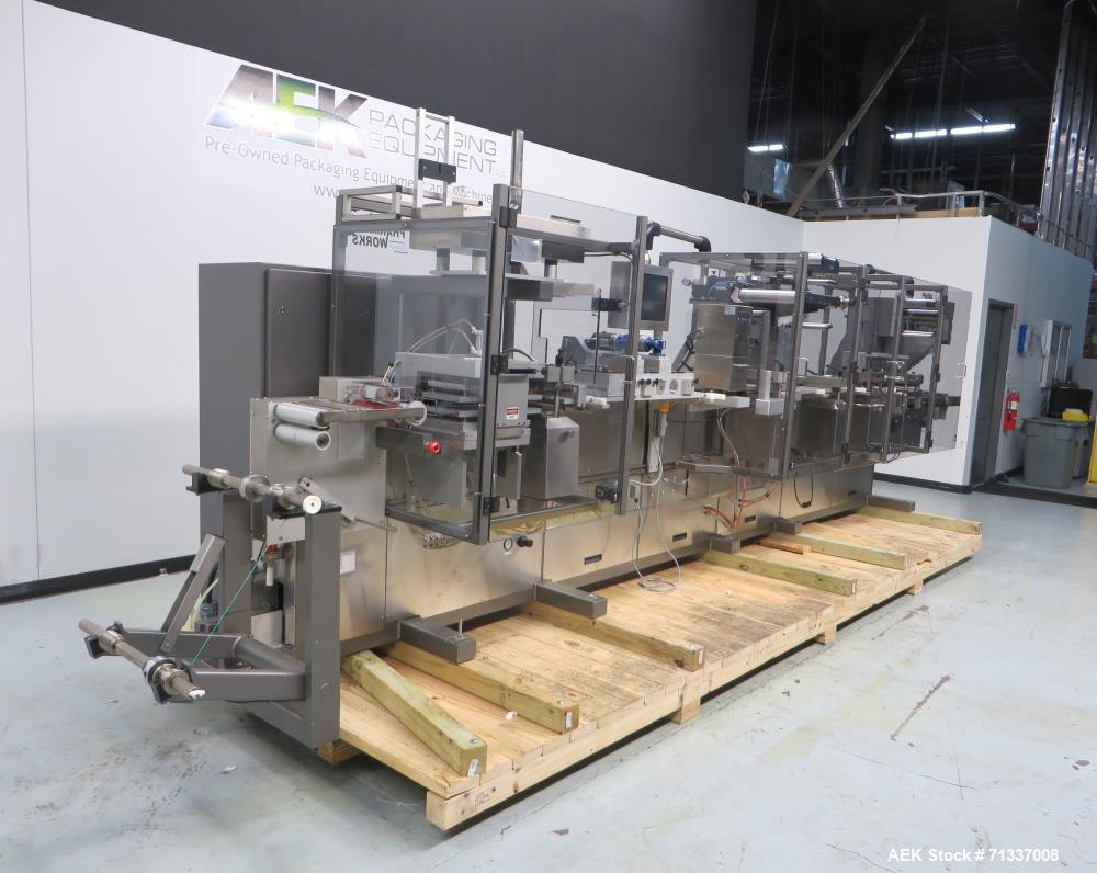 Used Klockner Medipak Model CP-8 Solid Dose Blister Pack Machine