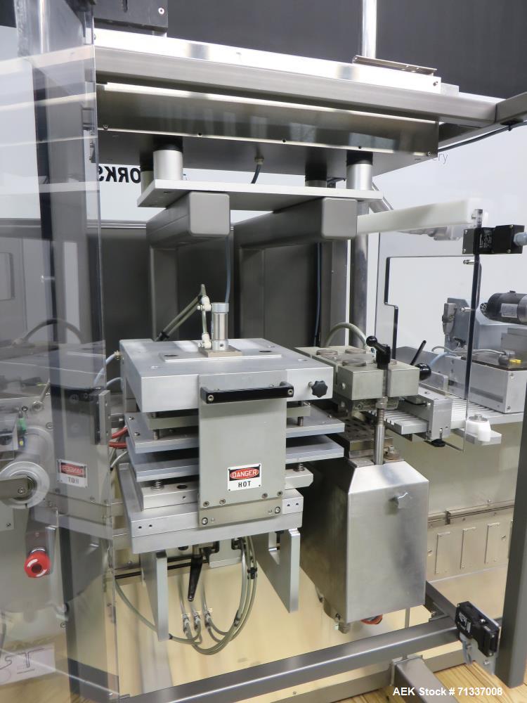 Used Klockner Medipak Model CP-8 Solid Dose Blister Pack Machine