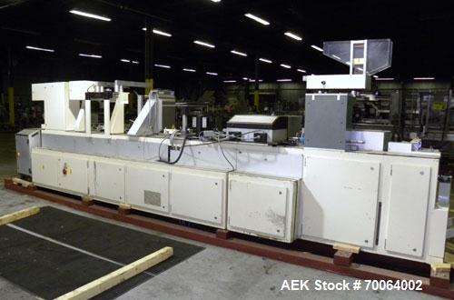 Used Klockner Form & Fill Automatic Thermo Capsule / Blister Packaging Machine, Model CP11. Capable of speeds up to 60 strokes or 500 blisters per minute depending on application. Maximum film foil w...