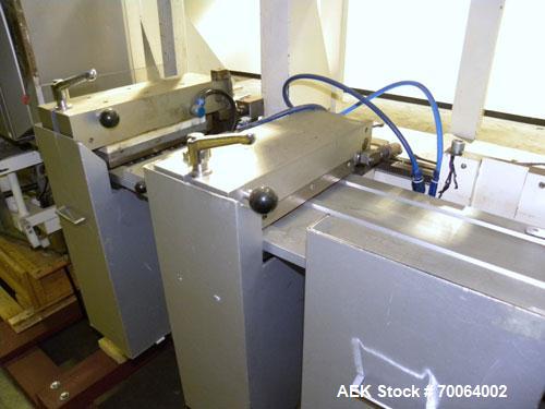 Used Klockner Form & Fill Automatic Thermo Capsule / Blister Packaging Machine, Model CP11. Capable of speeds up to 60 strokes or 500 blisters per minute depending on application. Maximum film foil w...