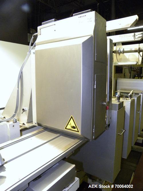 Used Klockner Form & Fill Automatic Thermo Capsule / Blister Packaging Machine, Model CP11. Capable of speeds up to 60 strokes or 500 blisters per minute depending on application. Maximum film foil w...