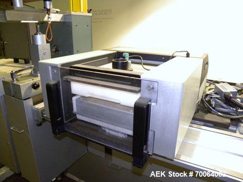 Used Klockner Form & Fill Automatic Thermo Capsule / Blister Packaging Machine, Model CP11. Capable of speeds up to 60 strokes or 500 blisters per minute depending on application. Maximum film foil w...