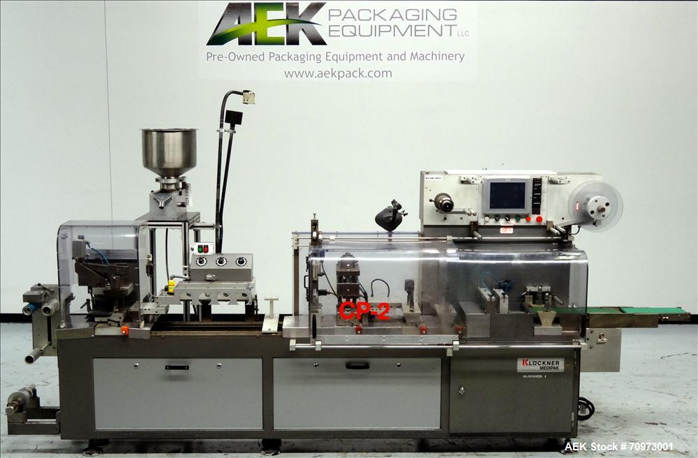 Used- Klockner Medipak Model CP-2 EL Blisterpack Machine 