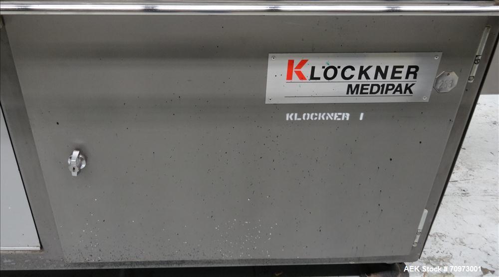 Used Klockner Medipak Model CP-2 EL Blisterpack Machine 