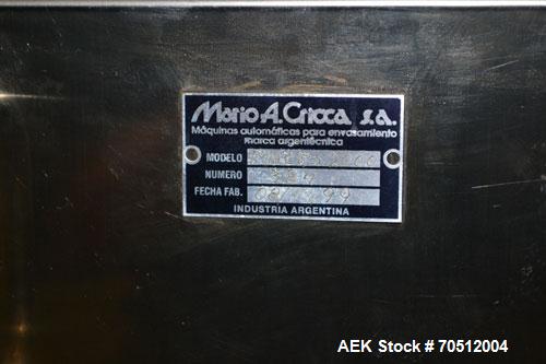 Used MAC III Model Super 2000 Blister Pack Machine. Machine is capable of up to 50 cycles per minute. Has maximum web dimensions of 8.67" or 220 mm wide with a 20" maximum diameter roll (2.75" to 3" ...