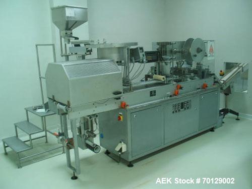 Used-Noack DPN 760/PromaticBlister Packaging Line, Stainless Steel. Air consumption 53 gallons per minute (200 liters/minute...