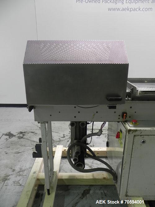 Used Noack Model DPN 760 Blisterpack Thermoformer Machine.Capable of speeds up to 60 cycles per minute. Maximum foil width 165 mm, indexing length 123 mm, forming area 150 mm x 120 mm, forming depth ...