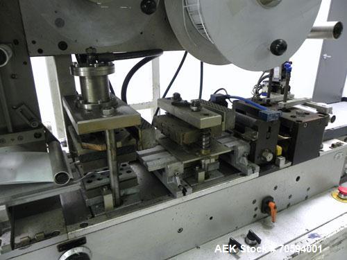 Used Noack Model DPN 760 Blisterpack Thermoformer Machine.Capable of speeds up to 60 cycles per minute. Maximum foil width 165 mm, indexing length 123 mm, forming area 150 mm x 120 mm, forming depth ...