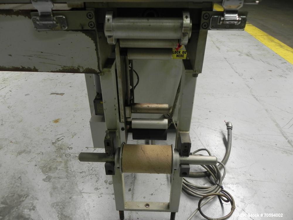 Used Noack Model DPN 760 Blisterpack Thermoformer Machine. Capable of speeds up to 60 cycles per minute. Maximum foil width 165 mm, indexing length 123 mm, forming area 150 mm x 120 mm, forming depth...