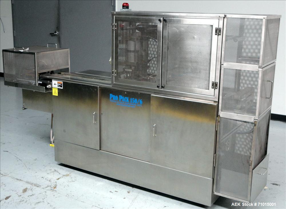 Used ProPack Model 150/6 Pharmacy Blister Packaging Machine