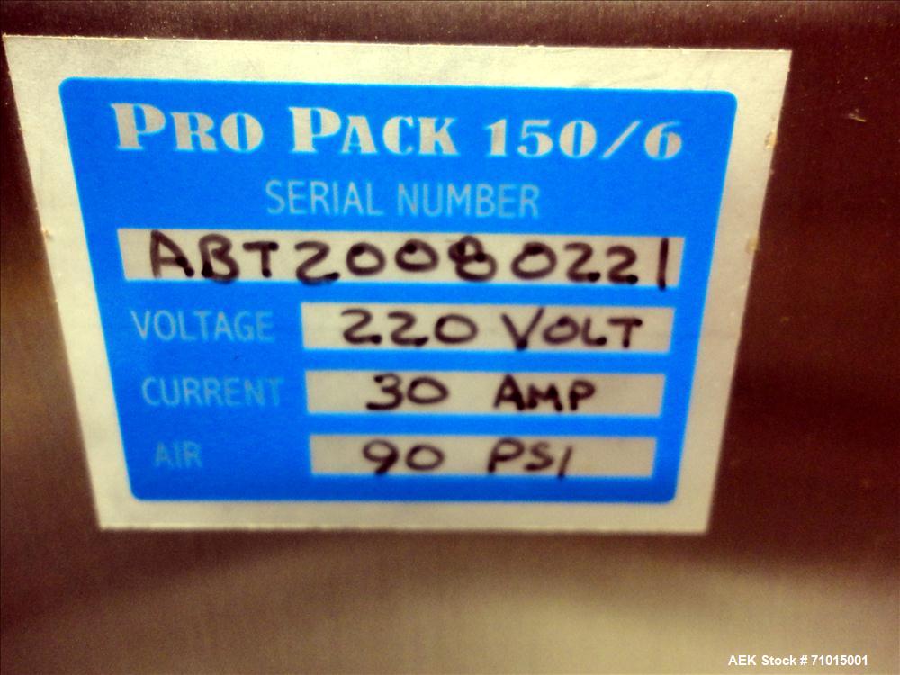 Used ProPack Model 150/6 Pharmacy Blister Packaging Machine