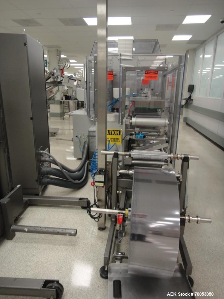 Used Uhlmann Blister Packaging Line – UPS4 ETX Blister Machine, C2155 Cartoner, E4040 Case Packer