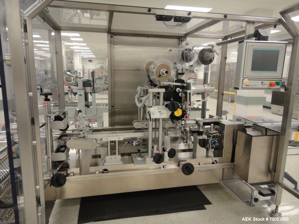 Used Uhlmann Blister Packaging Line – UPS4 ETX Blister Machine, C2155 Cartoner, E4040 Case Packer