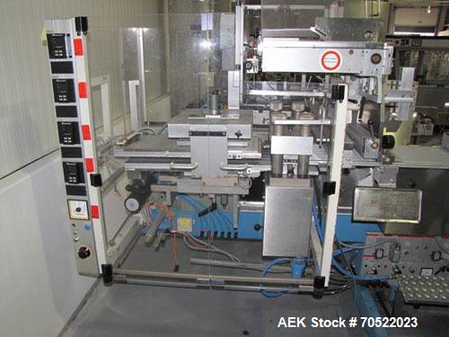 Used Uhlmann UPS 4 MT Blister Drawing/Sealing Machine for PVC/PVDC-ALU